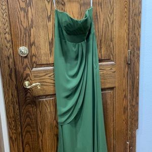 Jim Hjelm Moss Bridesmaid Gown